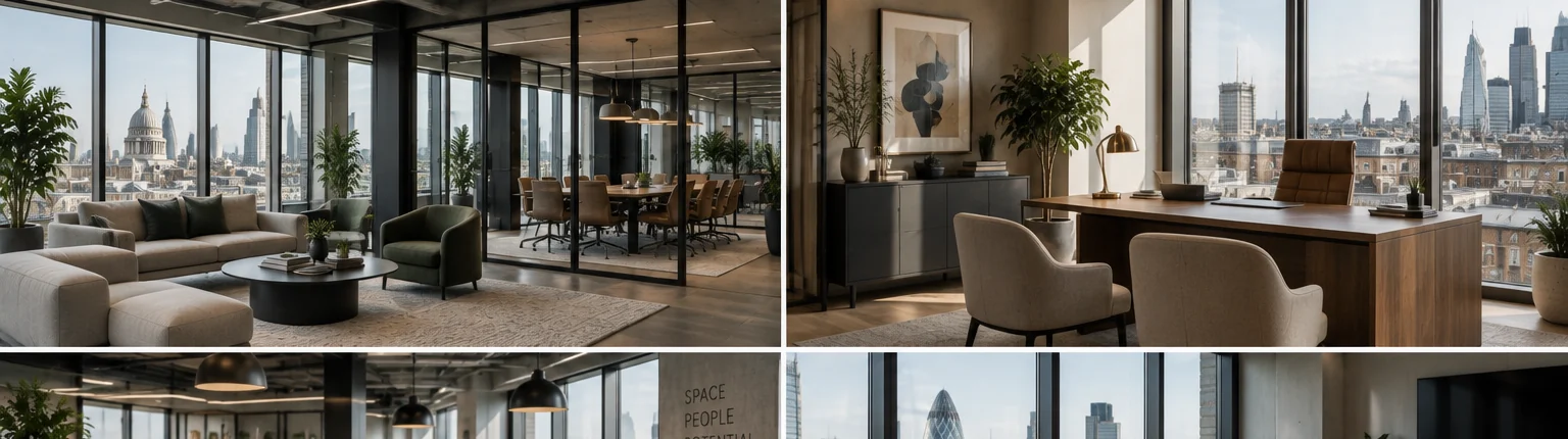 Modern London office interior